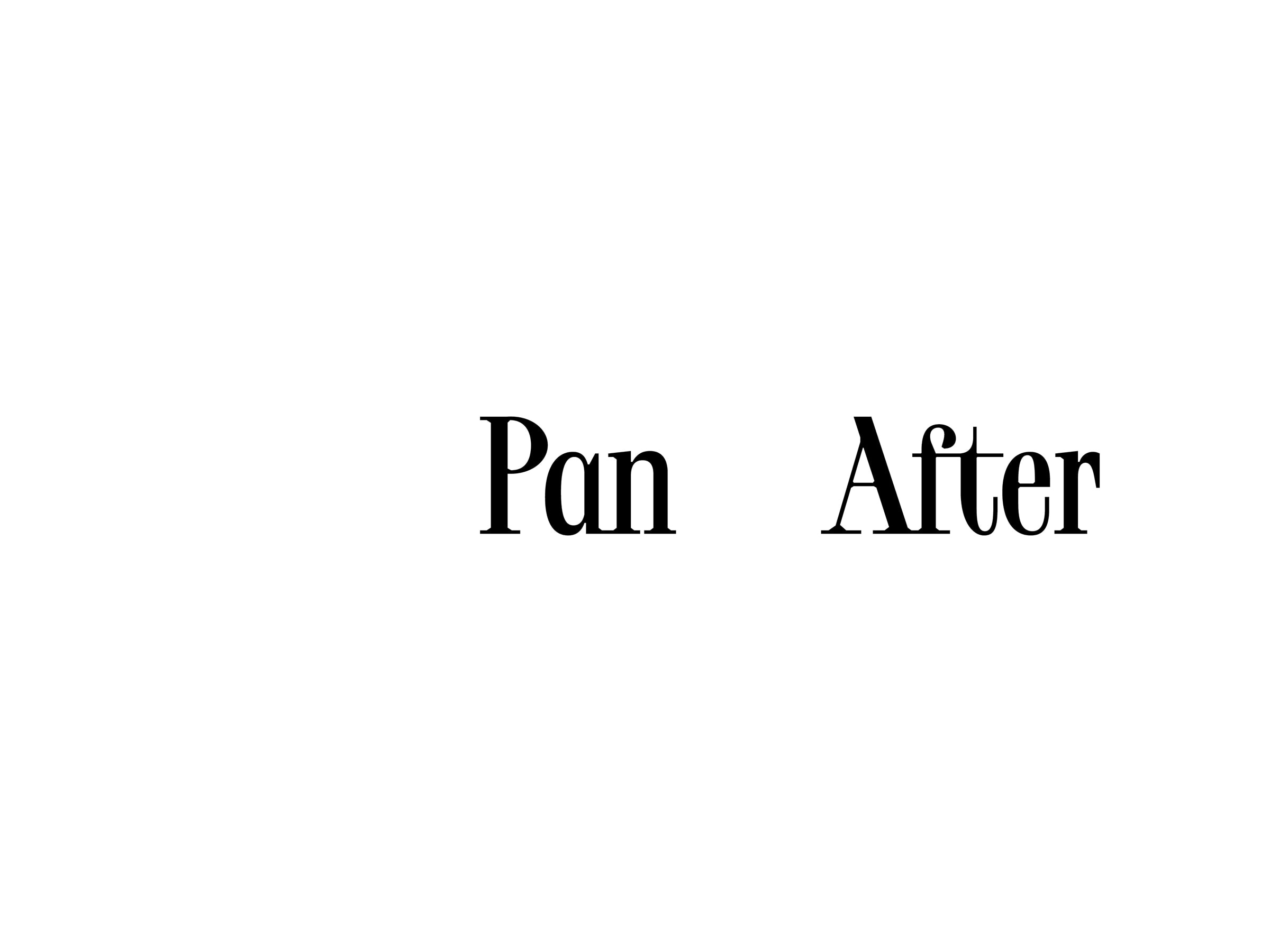 Pan After